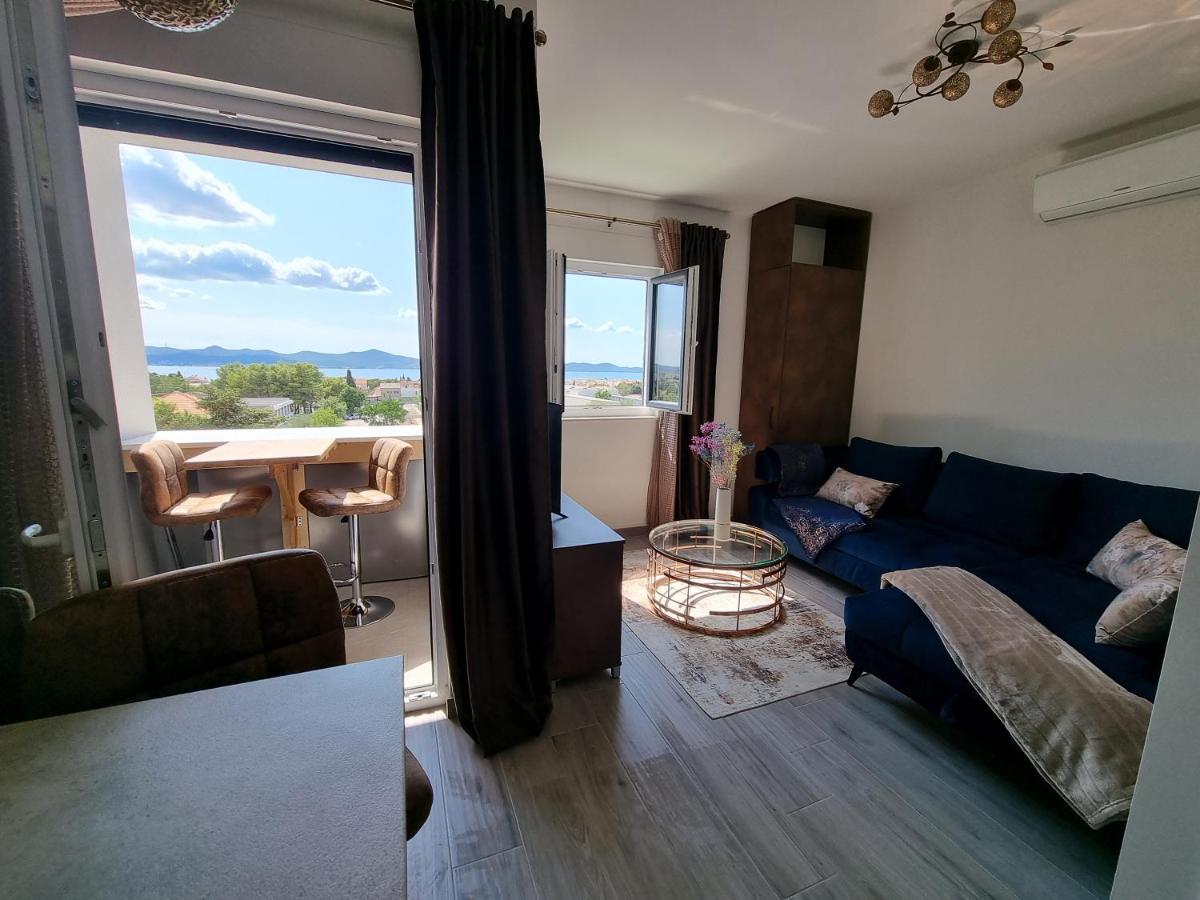 Booking Beautifull Studio Apartment Bell With Balcony And Sea View In Zadar Exteriör bild