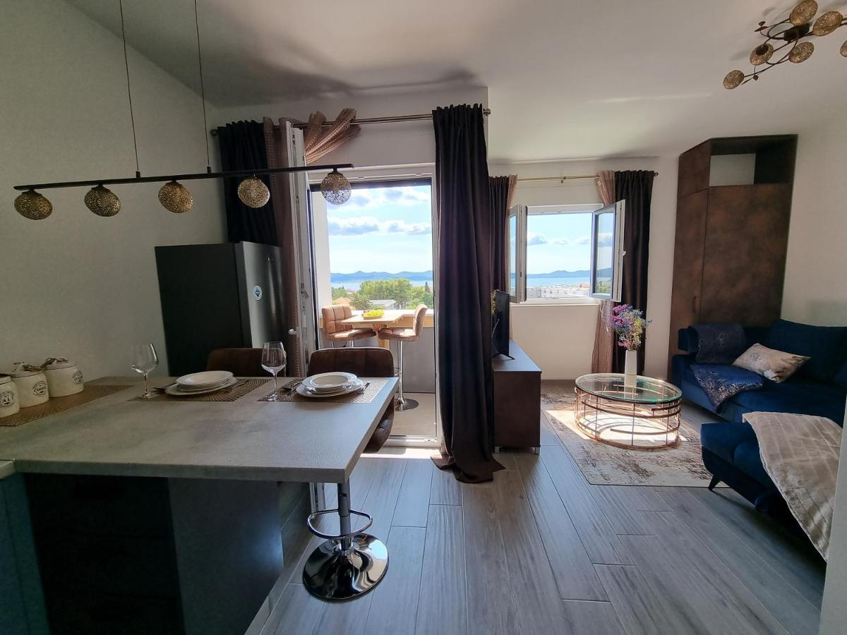 Booking Beautifull Studio Apartment Bell With Balcony And Sea View In Zadar Exteriör bild